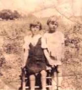 Audra and Margie Self, taken in the mid 1930s
