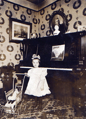 Beatrice Irene (Self) Seage as a baby