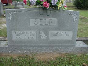 Tombstone of Felmore E. Self
