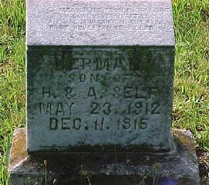 Herman Self Tombstone