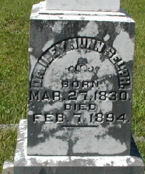 Tombstone of Iley Nunn Selph (1830-1894)