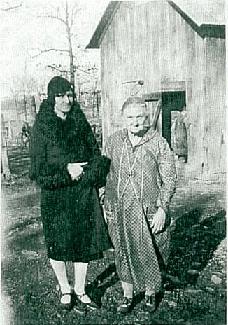 Fannie Sharp and daughter Alice