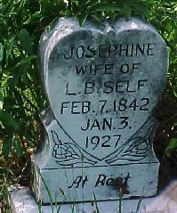 Josephine O'Neal Self--Tombstone