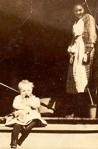 Ruth Self and daughter, probably named Betty Charlton